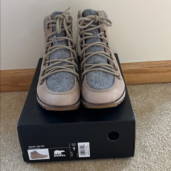 Sorel Harlow Lace Cozy Lace-Up Boots - Picture 2 of 6